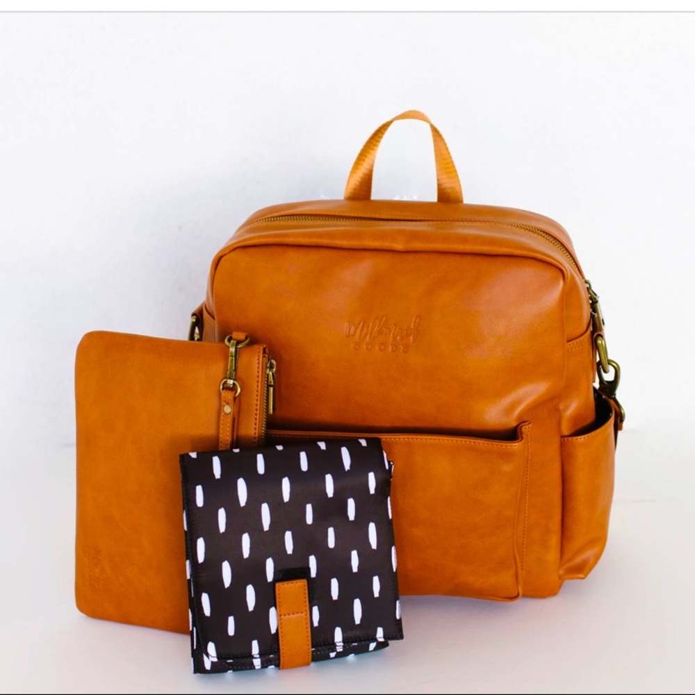 Diaper Bag by Mailkmaid Goods